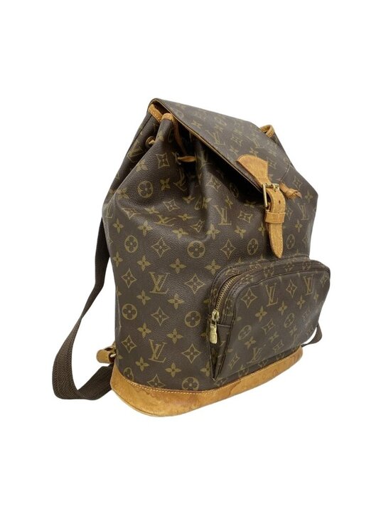 Louis Vuitton Backpack Monogram Montsouris GM Brown main image 7